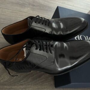 Dior Timeless Derby Men's Glossy Black Oxfords